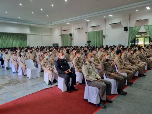 สำนักงานพระพุทธศาสนาจังหวัดอำนาจเจริญ  เข้าร่วมกิจกรรมเสริมสร้างอุดมการณ์ความรักชาติ