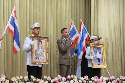 สำนักงานพระพุทธศาสนาจังหวัดอำนาจเจริญ  เข้าร่วมกิจกรรมเสริมสร้างอุดมการณ์ความรักชาติ