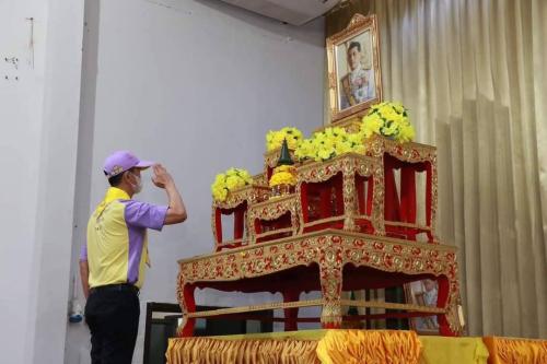 สำนักงานพระพุทธศาสนาจังหวัดอำนาจเจริญ  เข้าร่วมกิจกรรมเสริมสร้างอุดมการณ์ความรักชาติ